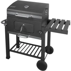 FIELDMANN FZG 1008 faszenes grillsütő, fekete, 55,6 x 41,5 cm grillezőfelülettel