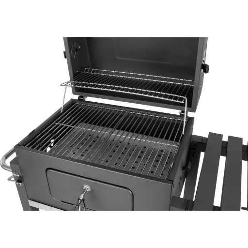 FIELDMANN FZG 1008 faszenes grillsütő, fekete, 55,6 x 41,5 cm grillezőfelülettel - 3