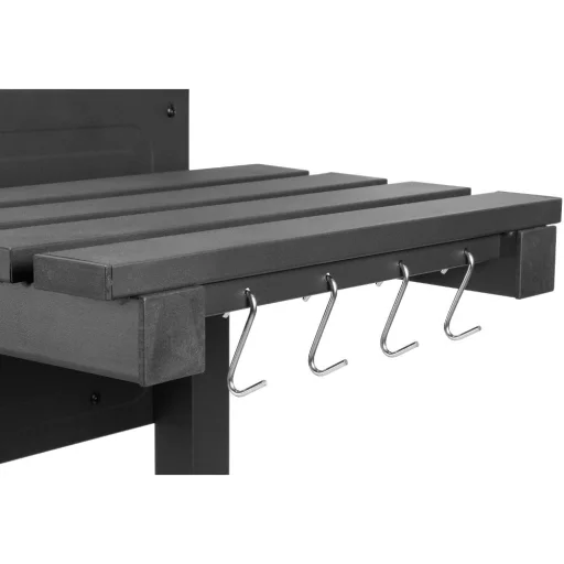 FIELDMANN FZG 1008 faszenes grillsütő, fekete, 55,6 x 41,5 cm grillezőfelülettel - 4