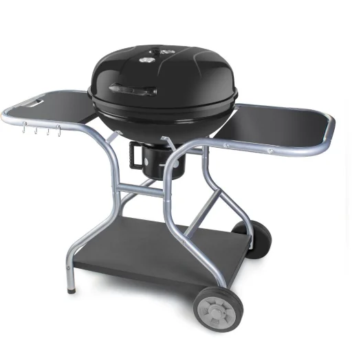 FIELDMANN FZG 1014 faszenes grillsütő, fekete, Ø 54 cm grillezőfelülettel - 1