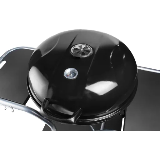 FIELDMANN FZG 1014 faszenes grillsütő, fekete, Ø 54 cm grillezőfelülettel - 5