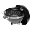FIELDMANN FZG 1017 faszenes grillsütő fedéllel, hőmérővel, 50,5 cm, fekete thumbnail