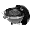 FIELDMANN FZG 1017 faszenes grillsütő fedéllel, hőmérővel, 50,5 cm, fekete thumbnail