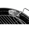 FIELDMANN FZG 1017 faszenes grillsütő fedéllel, hőmérővel, 50,5 cm, fekete thumbnail