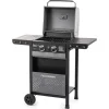 FIELDMANN FZG 3000 2 égőfejes gázgrill öntöttvas ráccsal thumbnail
