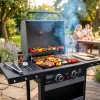 FIELDMANN FZG 3000 2 égőfejes gázgrill öntöttvas ráccsal thumbnail