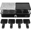 SENCOR SBG 0260BK Raclette grill 1400 W, 8 edénnyel és 8 spatulával thumbnail