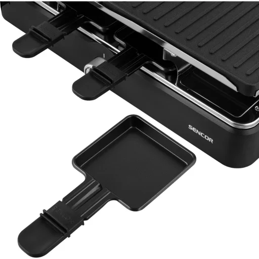 SENCOR SBG 0260BK Raclette grill 1400 W, 8 edénnyel és 8 spatulával - 6