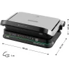 SENCOR SBG 7030BK kontaktný gril 2100 W, so 6 automatickými programami thumbnail