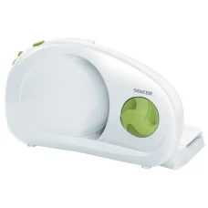 SENCOR SFS 1001GR elektromos szeletelőgép, 100 W, fehér-zöld