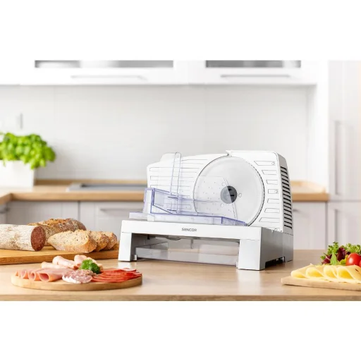SENCOR SFS 3050SL elektromos szeletelő, fehér, 170 mm, 100 W - 12