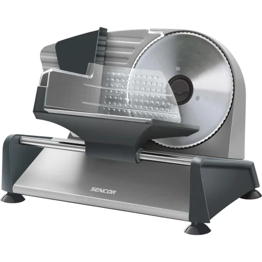 SENCOR SFS 4050SS elektromos szeletelő 190 mm, 150 W, rozsdamentes acél - 1