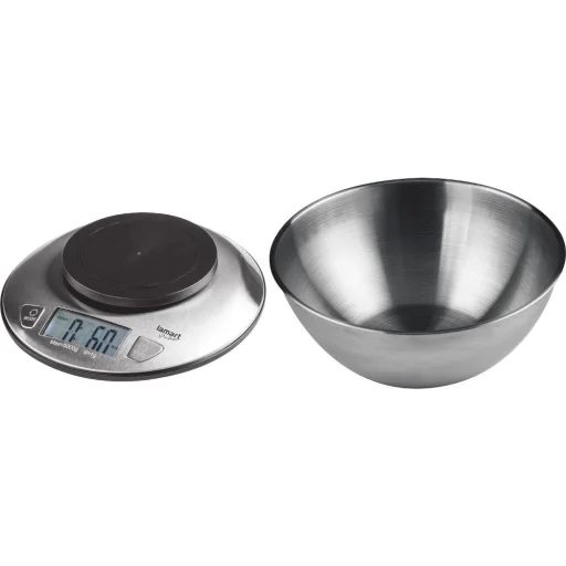 LAMART LT7070 Just konyhai mérleg rozsdamentes acél tállal, 5 kg / 1 g, 2 l - 2