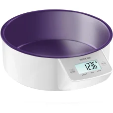 SENCOR SKS 4004VT tálas konyhai mérleg 5 kg, 1 l tál