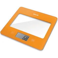 SENCOR SKS 5033OR digitális konyhai mérleg 5 kg, narancssárga