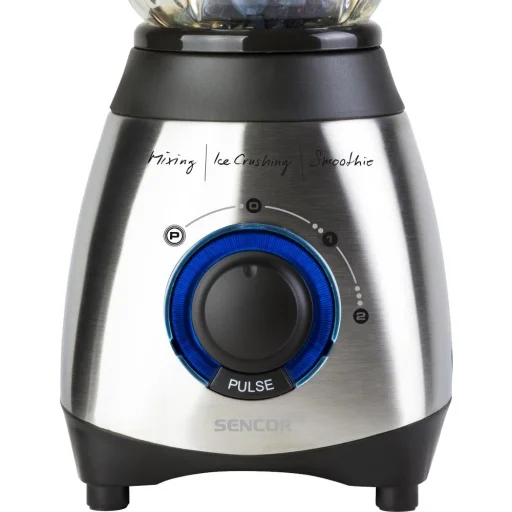 SENCOR SBL 4371 turmixgép 600 W, 1,5 l üvegkehellyel, rozsdamentes acél burkolattal - 3