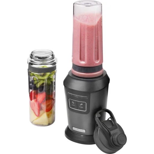 SENCOR SBL 7078BK smoothie készítő 2 db 0,6 l-es TRITAN sportpohárral, 800 W, fekete - 5
