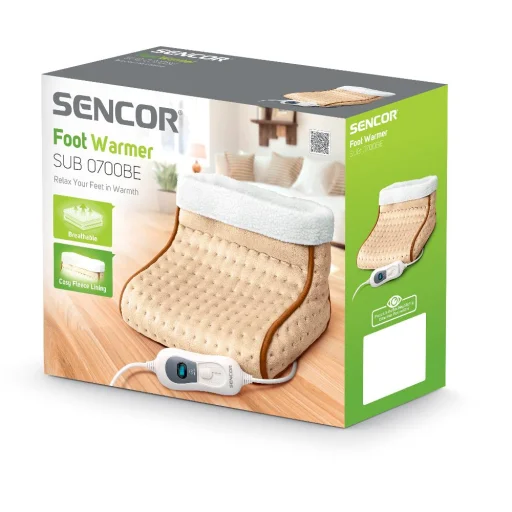 SENCOR SUB 0700BE elektromos lábmelegítő 100 W, bézs - 6