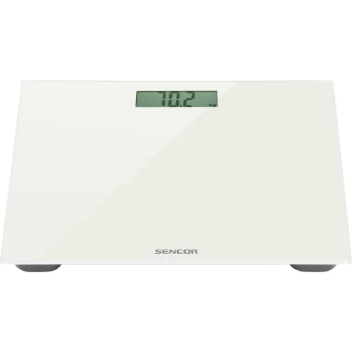 SENCOR SBS 2301WH üveg személymérleg 150 kg fehér - 3