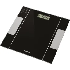 SENCOR SBS 5050BK osobná váha s analýzou tela 150 kg, čierna
