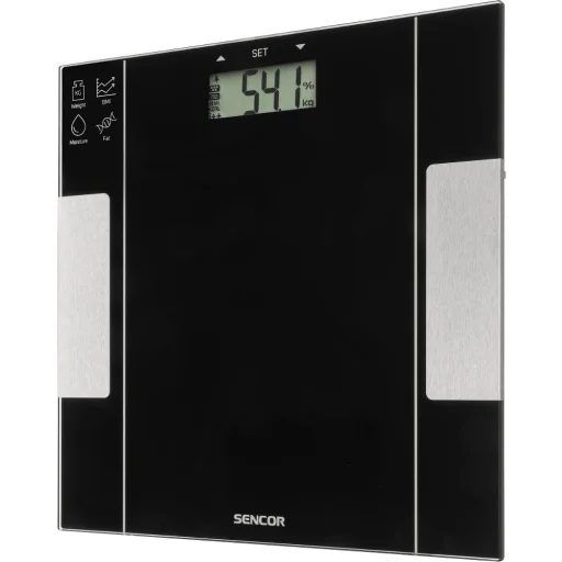 SENCOR SBS 5050BK osobná váha s analýzou tela 150 kg, čierna - 5