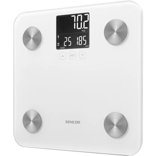 SENCOR SBS 6025WH osobná váha s analýzou tela 180 kg, biela - 2