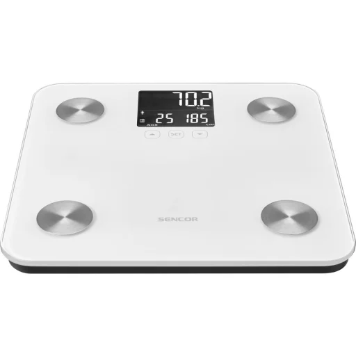 SENCOR SBS 6025WH osobná váha s analýzou tela 180 kg, biela - 3