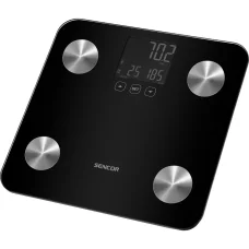 SENCOR SBS 6026BK osobná váha s analýzou tela 180 kg, čierna