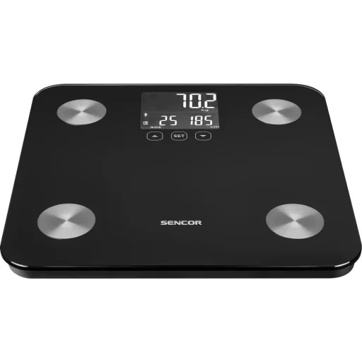 SENCOR SBS 6026BK osobná váha s analýzou tela 180 kg, čierna - 3