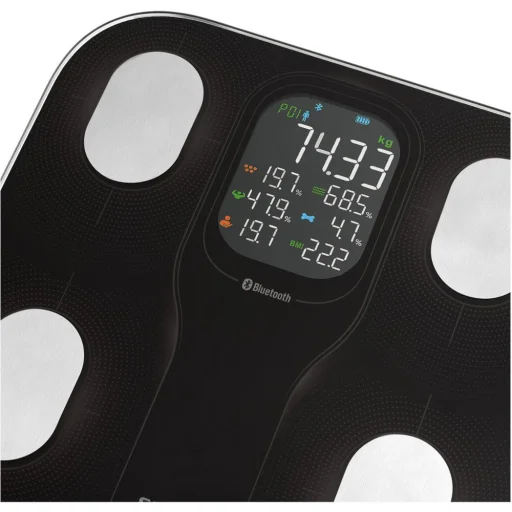 SENCOR SBS 9002BK okos fitnesz személymérleg Bluetooth kapcsolattal, fekete - 4