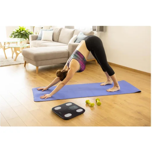 SENCOR SBS 9002BK okos fitnesz személymérleg Bluetooth kapcsolattal, fekete - 7
