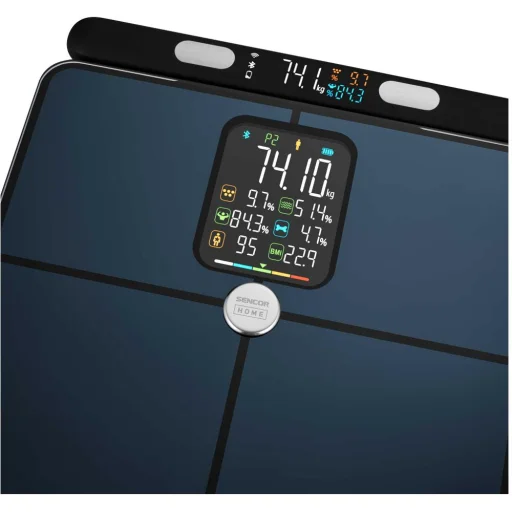 SENCOR SBS 9102BK inteligentná osobná fitnes váha s Bluetooth pripojením, čierna - 5