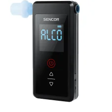 SENCOR SCA BA50FC digitális alkoholszonda beépített akkumulátorral, 2 fúvókával