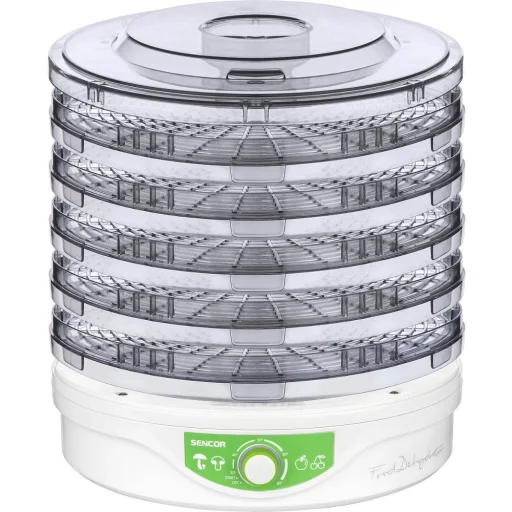 SENCOR SFD 2105WH sušička ovocia, 250 W, 5 sušiacich sít, biela - 4