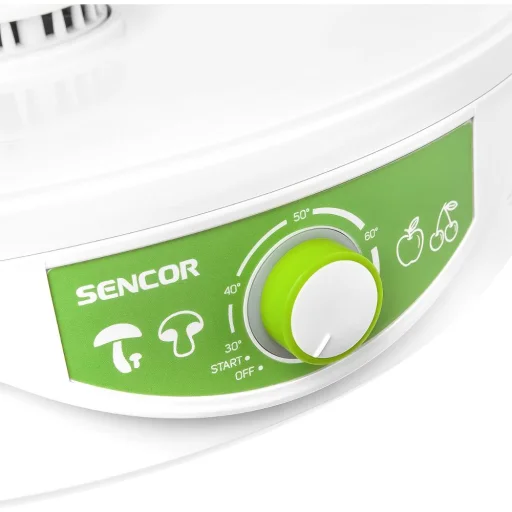 SENCOR SFD 2105WH sušička ovocia, 250 W, 5 sušiacich sít, biela - 6