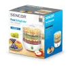 SENCOR SFD 750WH sušička ovocia 250 W, 5 sušiacich podnosov, biela thumbnail