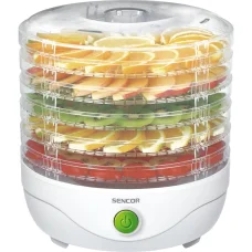 SENCOR SFD 750WH sušička ovocia 250 W, 5 sušiacich podnosov, biela