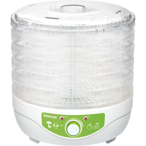 Sencor SFD 790WH sušička ovocia, 250 W, 5 podnosov, biela - 3