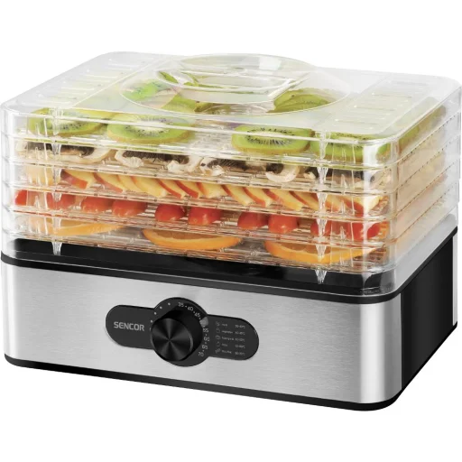 SENCOR SFD 950SS sušička potravín 240 W, s 5 sušiacimi sitami - 1