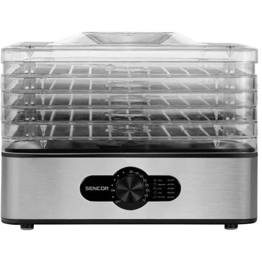 SENCOR SFD 950SS sušička potravín 240 W, s 5 sušiacimi sitami - 2