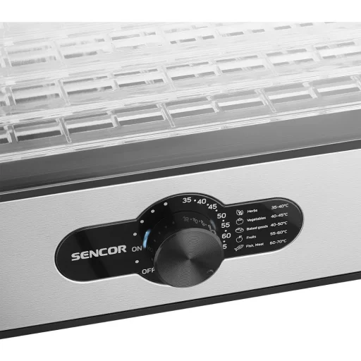 SENCOR SFD 950SS sušička potravín 240 W, s 5 sušiacimi sitami - 6