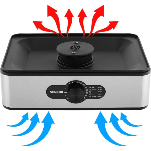 SENCOR SFD 950SS sušička potravín 240 W, s 5 sušiacimi sitami - 7