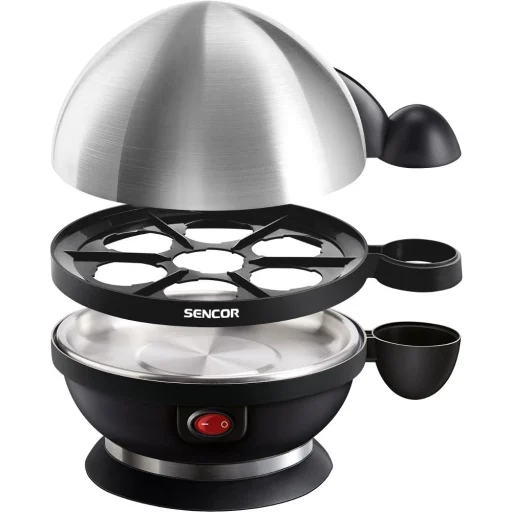 SENCOR SEG 720BS varič vajec, na 7 ks, 380 W, s nerezovým vekom - 4