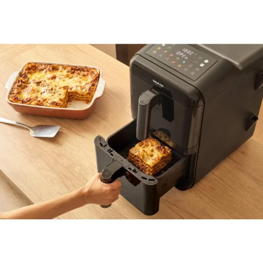 SENCOR SFR 1260BK dvojzónová teplovzdušná fritéza 11,6 l, 3000 W, čierna - 15