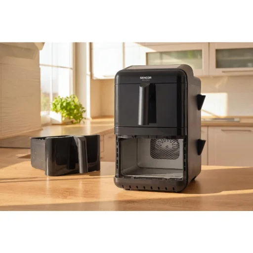 SENCOR SFR 1260BK dvojzónová teplovzdušná fritéza 11,6 l, 3000 W, čierna - 20
