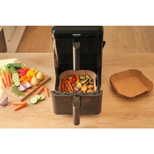 SENCOR SFR 1260BK dvojzónová teplovzdušná fritéza 11,6 l, 3000 W, čierna - 21