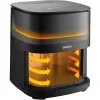 SENCOR SFR 5050BK 5 l forrólevegős fritőz vízpermetező funkcióval, fekete thumbnail