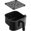 SENCOR SFR 5050BK 5 l forrólevegős fritőz vízpermetező funkcióval, fekete thumbnail
