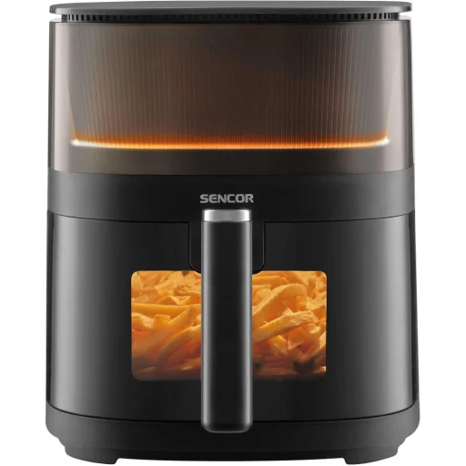 SENCOR SFR 5050BK 5 l forrólevegős fritőz vízpermetező funkcióval, fekete - 3