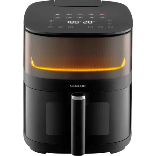 SENCOR SFR 5050BK 5 l forrólevegős fritőz vízpermetező funkcióval, fekete - 4